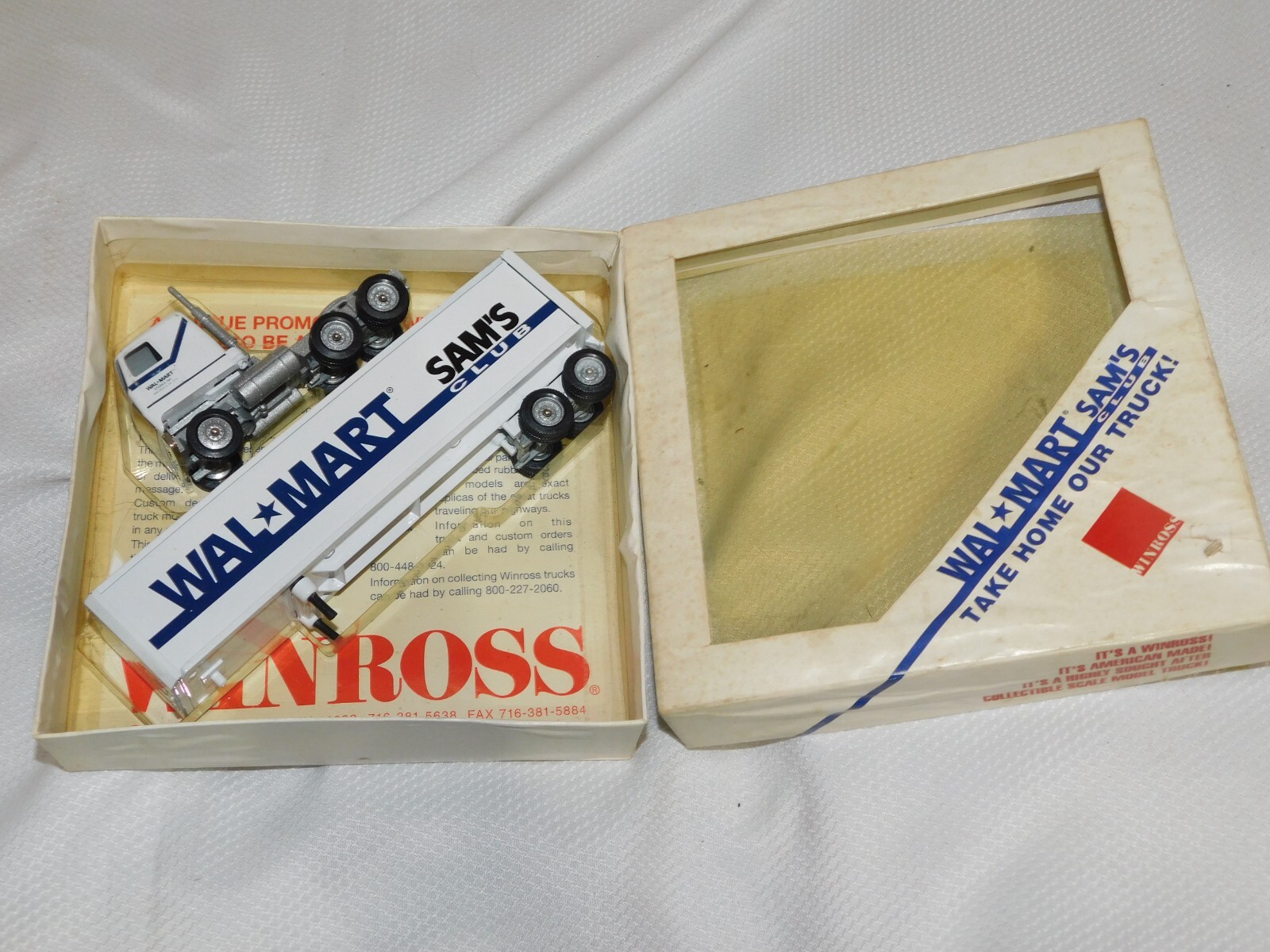 1992 Vintage Walmart Sams Club 30th Anniversary Winross Truck