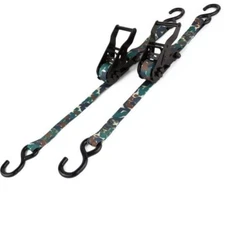Bubba Gear 177052 Bubba Rope Tie Downs 12Ft Length Ratchet Tie Down, 1 in Wide, 