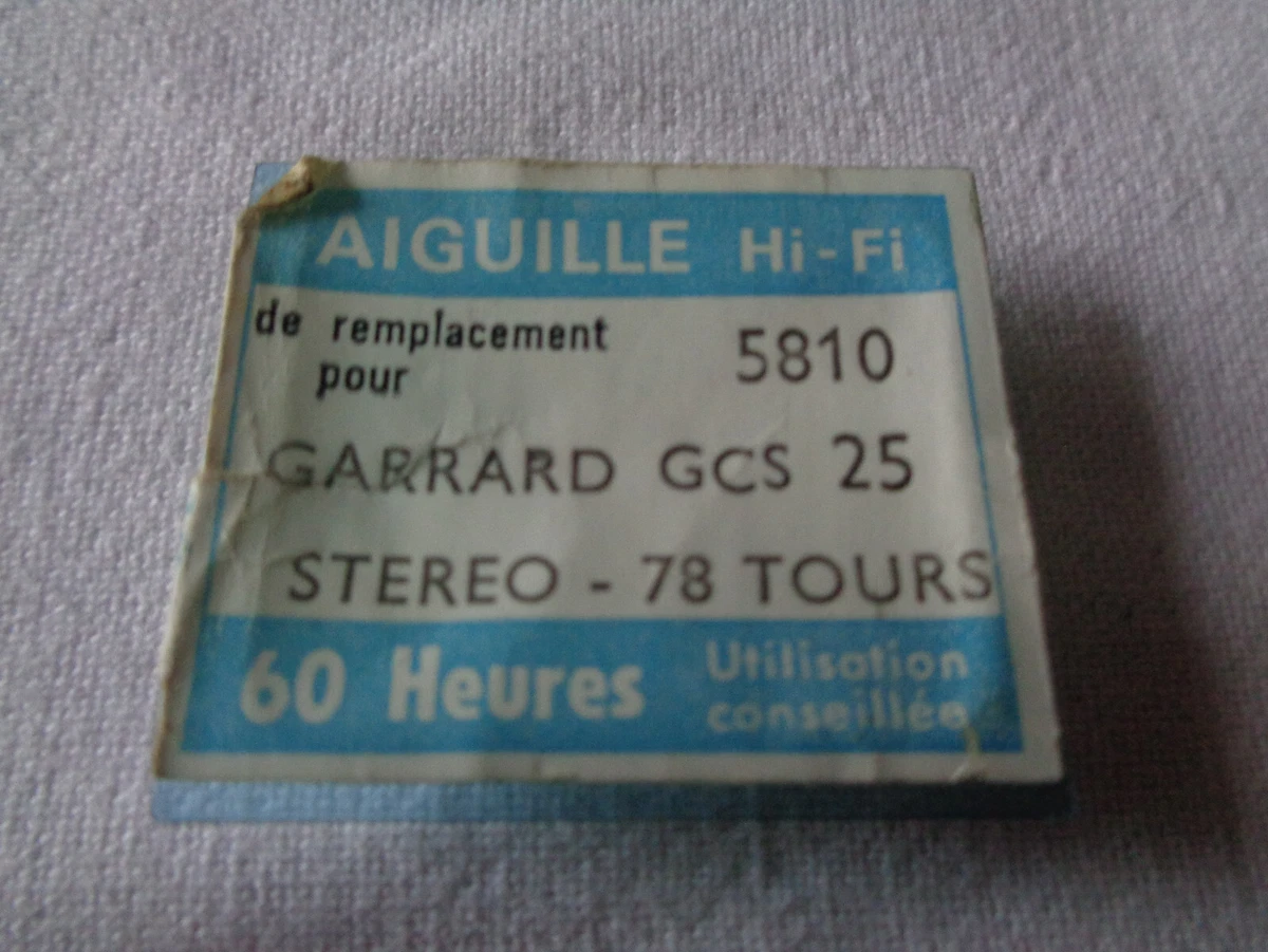 Platine Vinyle Garrard GT 25 P-1 – Pour Pièces, à Réparer