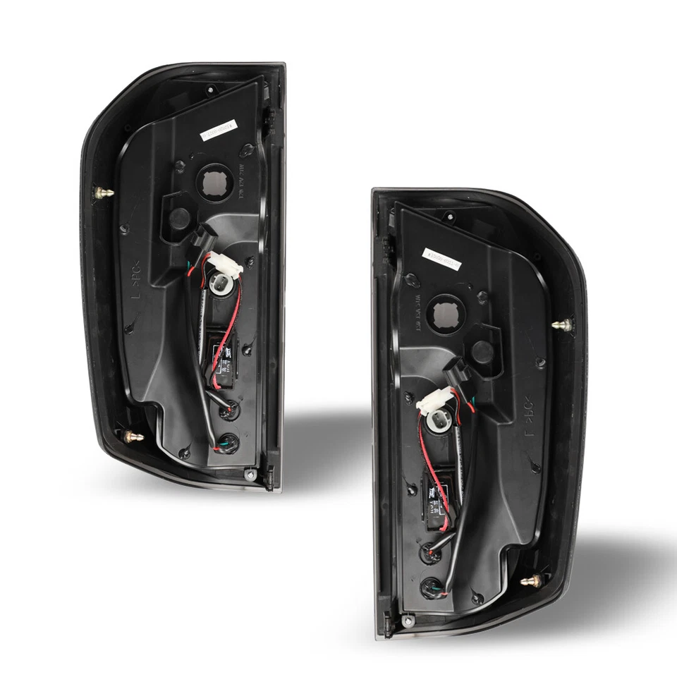 Smoke LEDFor 2014-2021 Toyota Tundra Tail Lights Brake Rear Lamps Left+Right - Image 3 of 4