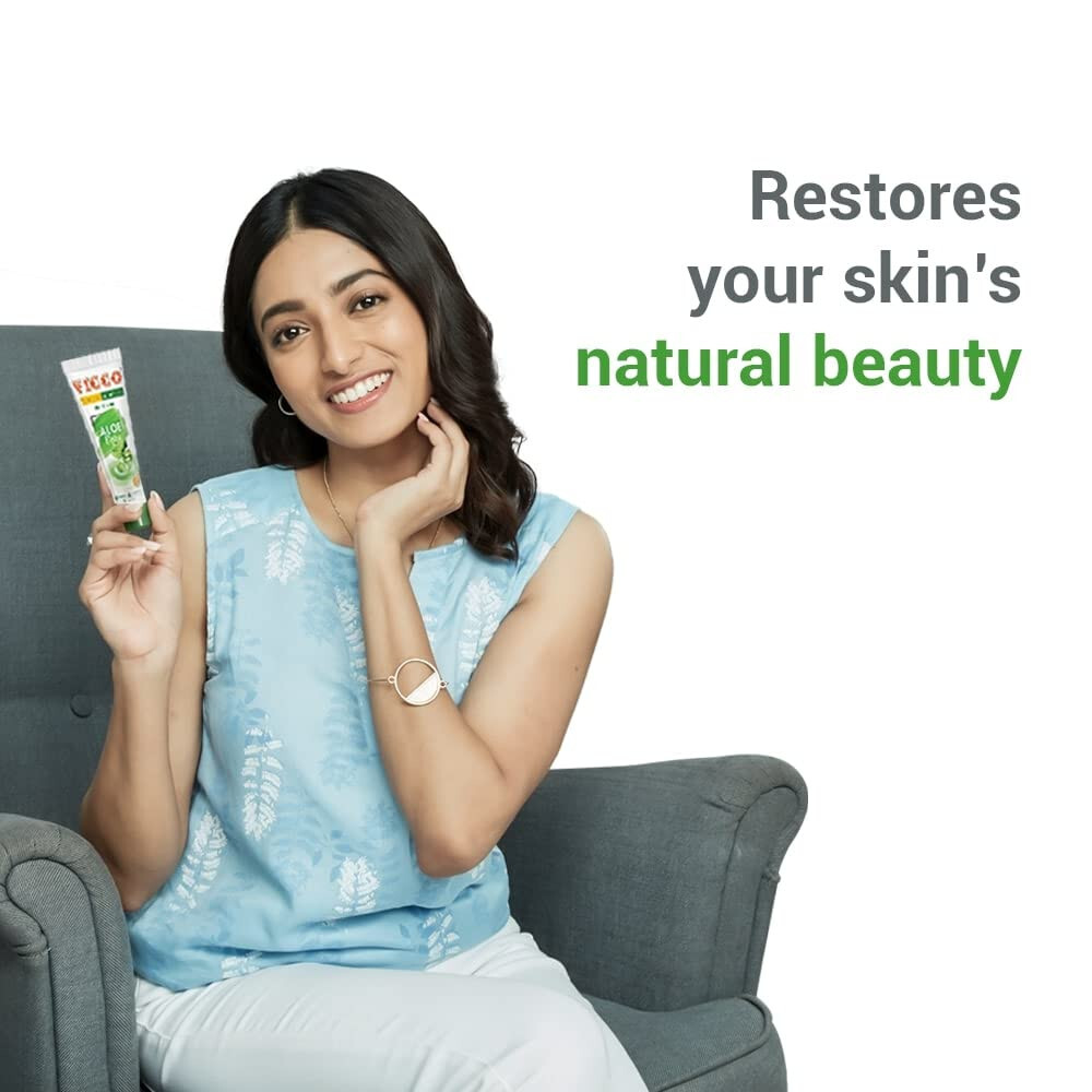 2 Crèmes Vicco à L'aloe Vera Et Curcuma - Soin Hydratant SPF5 - 2x30g - Neuf