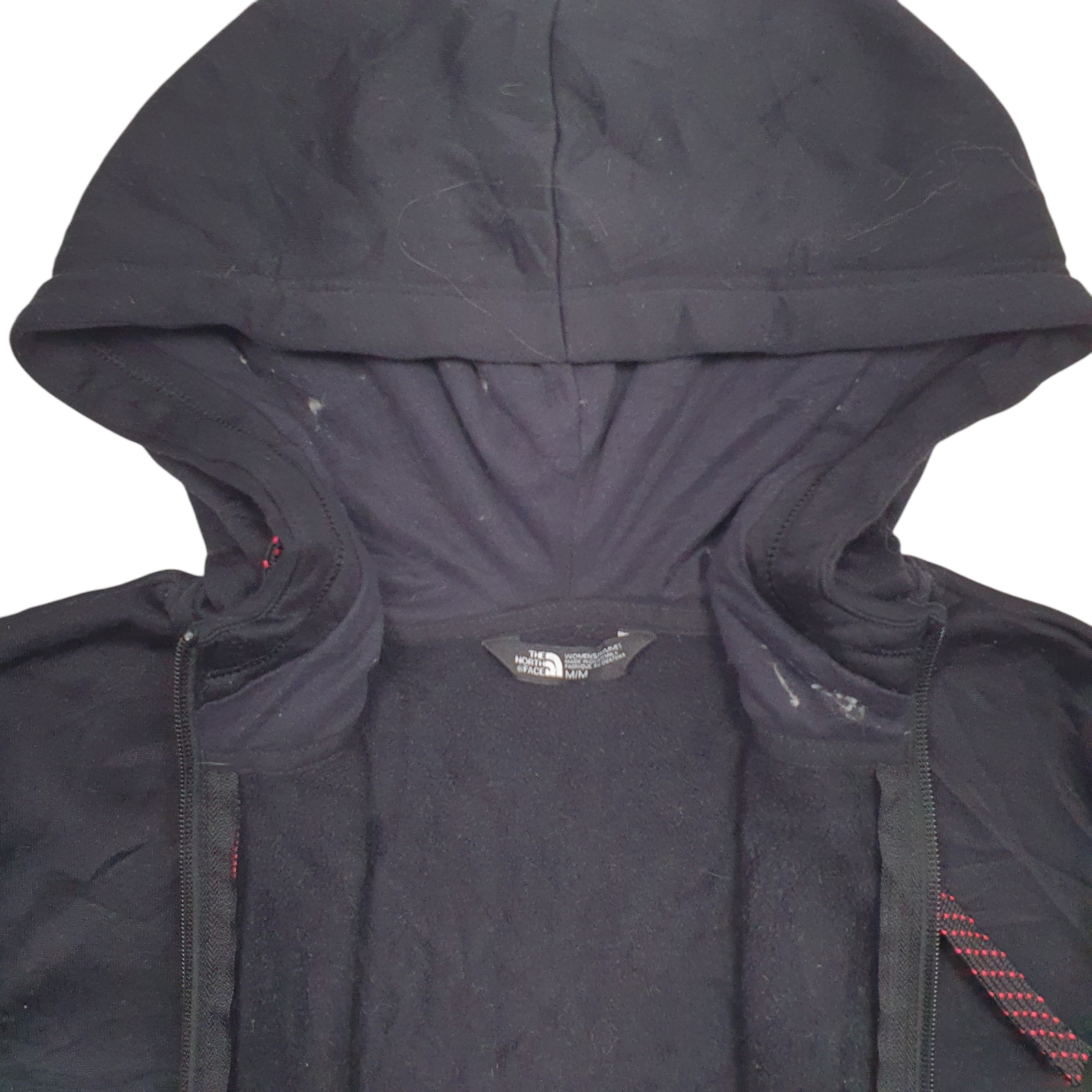THE NORTH FACE Full Zip Spellout Jumper Sweatshirt Womens M image 2