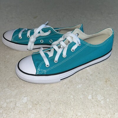 New Converse Turbo Green Shoes Sneakers Girls Youth 3 