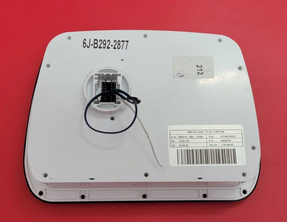 NEW HOLLAND TK ALL PURPOSE USED INSTRUMENT CLUSTER P#84222779 - Image 2 of 4