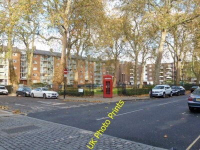 Foto 6x4 Regent Square, WC1 London umgeben von modernen Wohnungen. c2015
