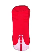  Nike Elite Versatility Crew Basketball Socks XLARGE (men12-15)  Red/white sx669