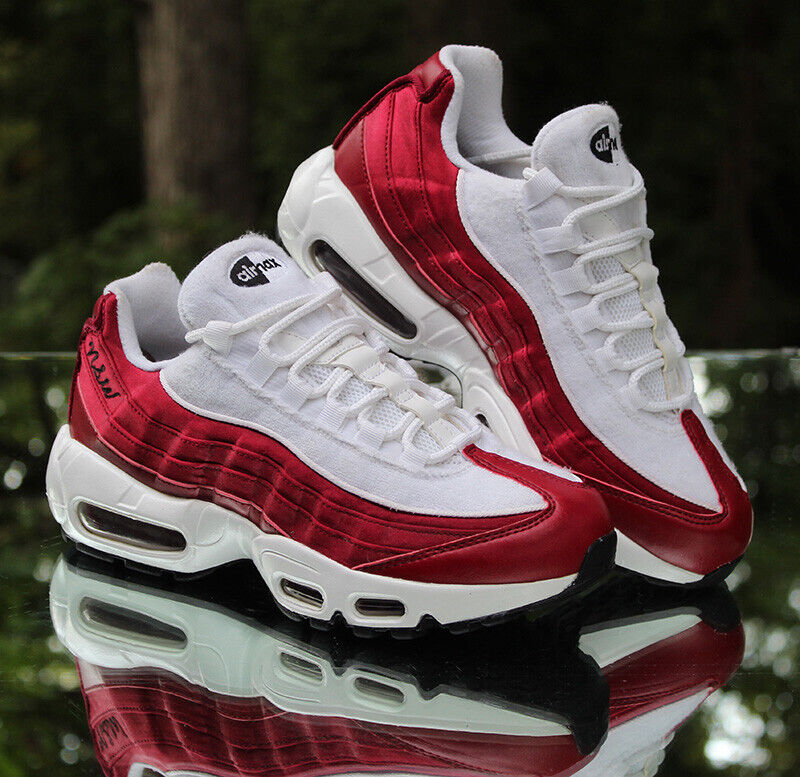 Nike Air Max 95 LX NSW Women's Size 7.5 Red Crush White Nike Air Max 95 LX NSW Women's Size 7.5 Red Crush White
