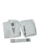 ITF SUIT BEGINNER & ITCBelt - Vented underarm  & Groin Superior Taekwondo Doboks