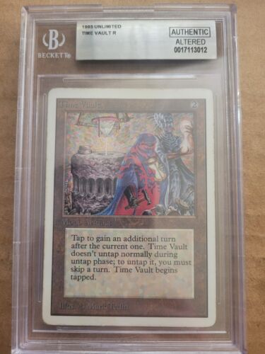 Time Vault Unlimited Edition MTG Magic Rare English 1993 Reserved List MP Card