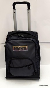 Fortnite trolley zaino scuola con rotelle-nero -prodotto ufficiale | eBay