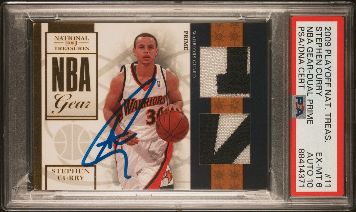 Panini Stephen Curry Basketball Original Autographed Sports