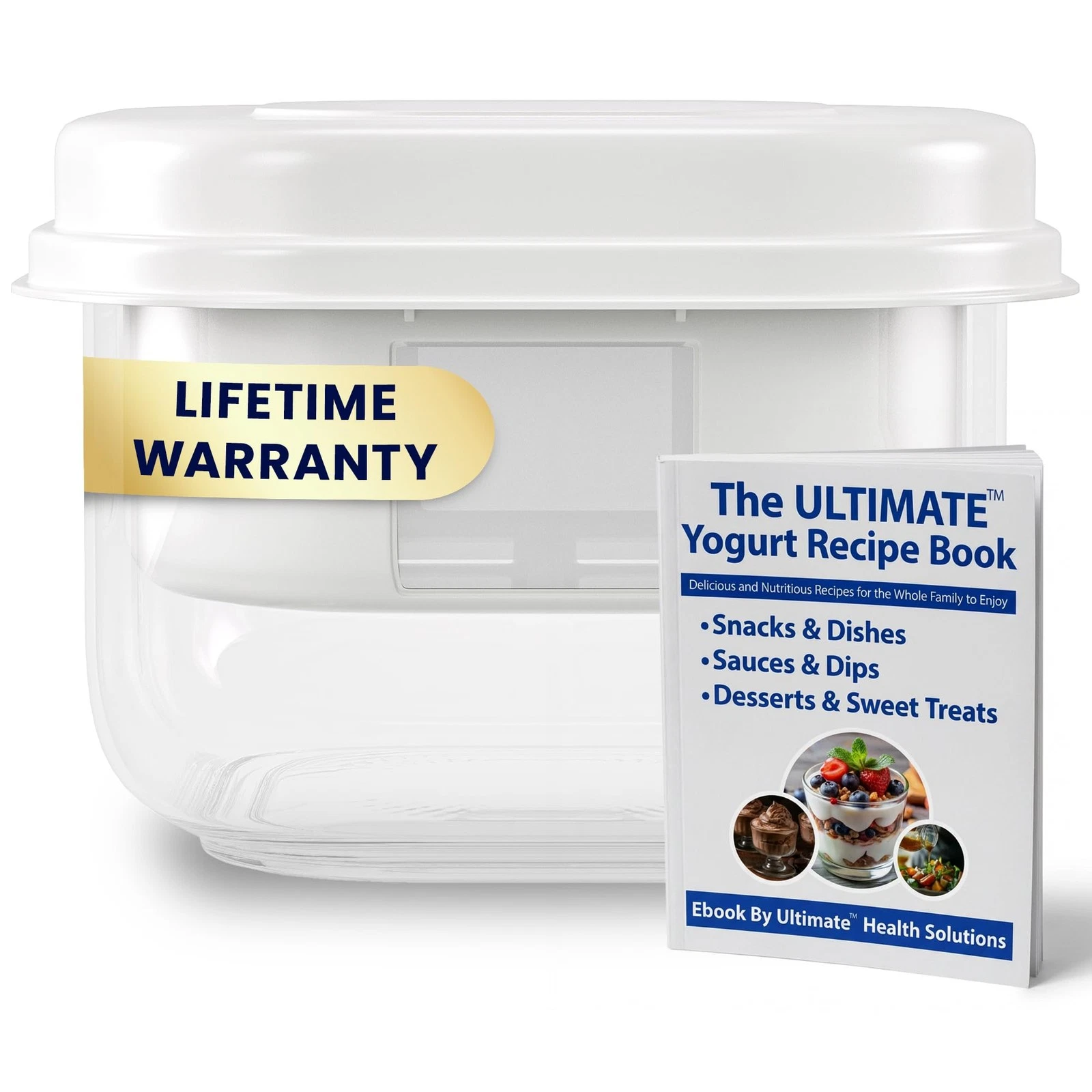 Yogurt Strainer, Make Delicious, High Protein, Greek Yogurt, 70% Less Sugar &...
