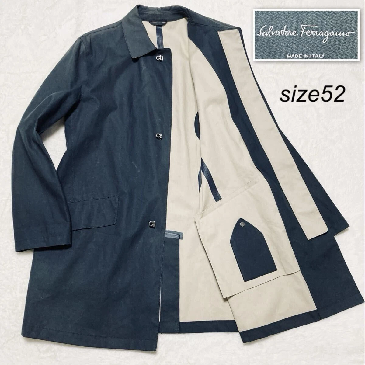 Salvatore Ferragamo Coats, Jackets & Vests for Cotton Outer  display picture 1