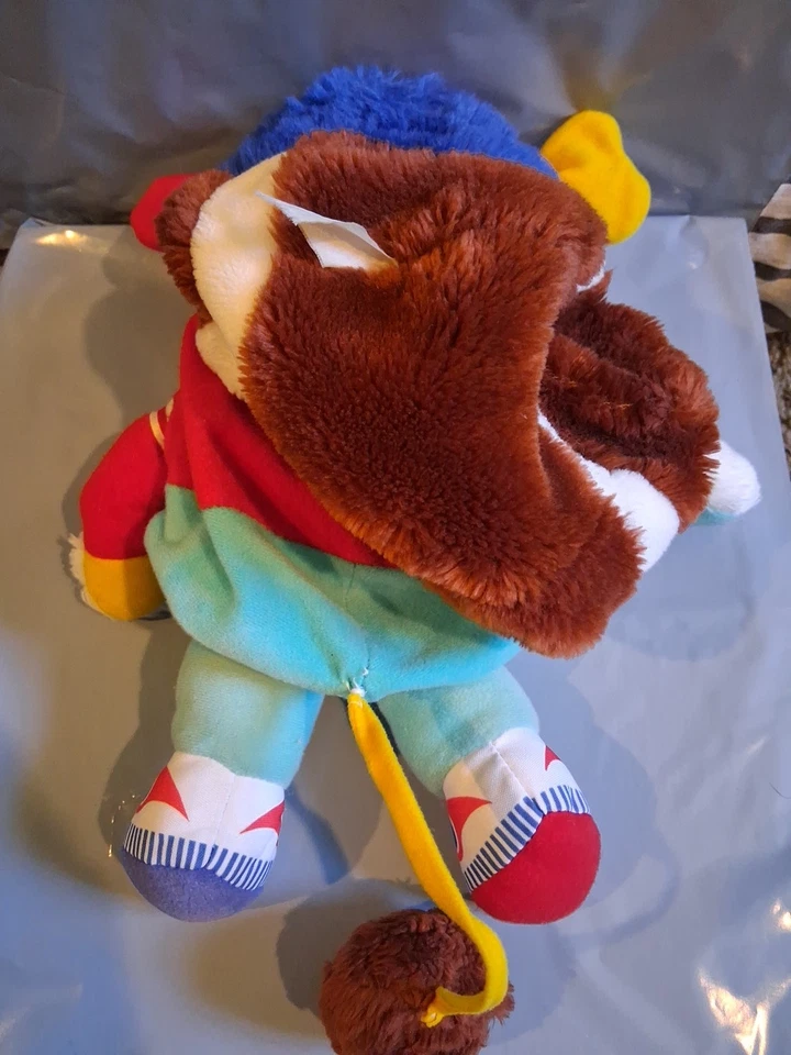 Peluche Mattel Sports Popples Touch Down #16 1986 fútbol 11" Foto 3 de 4