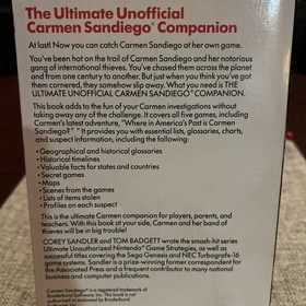 Ultimate Unofficial Carmen Sandiego Companion Strategy Guide NES Nintendo IBM PC