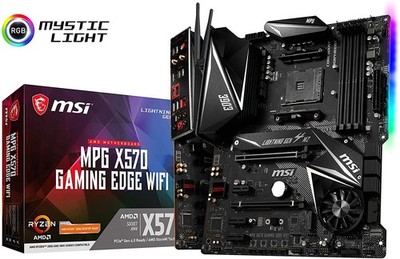 MSI MPG X570 Gaming Edge WIFI Mainboard AMD Ryzen X570 Sockel AM4 ATX DDR4 M.2