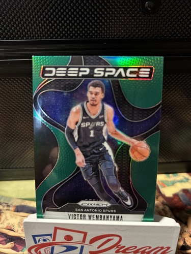 2024-25 Panini Prizm - Deep Space Victor Wembanyama #2 Green Prizm