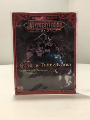 Dungeons & Dragons - Ravenloft - A Guide To Transylvania - TSR 9529 - RARE