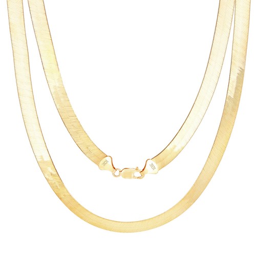 Collana Serpente In Argento 925 Sottile | Girocollo Basic Flessibile | Regalo Donna Ipoallergenica