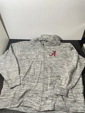 Alabama Crimson Tide - Fleece Full Zip Hoodie by Franchise Club - 4XL - CFB