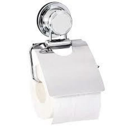 Tatkraft Ludwig Vacuum Screw Hard Toilet Roll Holder Anti Rust 4-layered Chromed