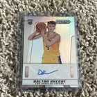 2024-25 Prizm Deca Dalton Knecht Silver Rookie RC Auto Los Angeles Lakers