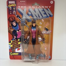 Marvel Legends Hasbro X-Men Retro Series Gambit SEALED Figure Mint