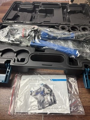 AMZCNC 1/2'', 3/4'', 1'' Set Hydraulic Pipe Crimping Tool AMZ-1632 Caholi YG Series