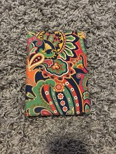 Vera Bradley Multi Colored Paisley Tablet/Kindle Holder Case