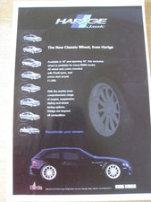 Hartge Classic The New Classic Wheel From Hartge 1999 Advert A4 File 58