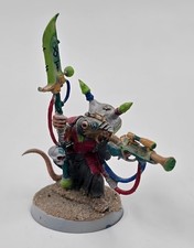 Skaven Warlord Engineer Warhammer Fantasy classic vintage painted