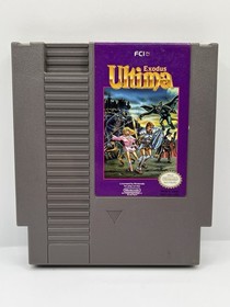 Ultima: Exodus NES (Nintendo System, 1989) [ No Manual ] - Authentic - Tested