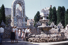 Dickeyville Wisconsin 1955 Grotto  # 2 Red Kodachrome Color Slide