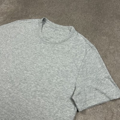 Mott And Bow Tee Shirt Mens Large Gray Crew Neck Driggs Short Sleeve