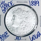 1889 MORGAN SILVER DOLLAR AUTHENTIC HI GRADE U.S. MINT COIN FREE SHIPPING 6062