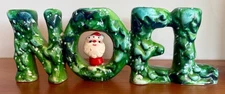 VINTAGE 1960 HOLT HOWARD NOEL SANTA CANDLE HOLDER