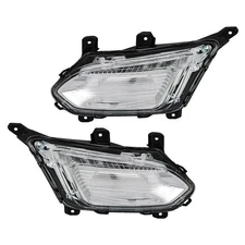 Pair LED Fog Lights For 2016-2017 Chevrolet Equinox LTZ/Premier Left+Right Side