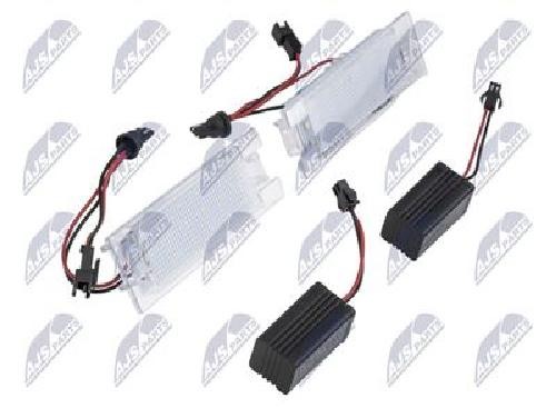 NTY License Plate Light ELP-AR-000 LED For Alfa Romeo Fiat Pair