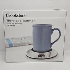Beverage Warner Brookstone K-72 Coffee Warmer Tea Desktop Mug 2 Temps 21W