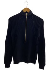 VERSACE Knit Sweater (Thick) 50 Wool Black