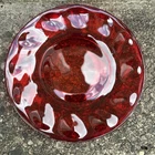 Vintage Royal Ruby Red Salad Luncheon Plate 8” Possible Anchor Hocking