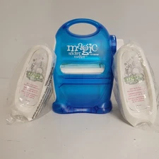 Magic Sticker Maker by Xyron Blue Crafting Tool and 2 New Sticker Refill Boxes