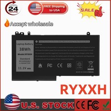 RYXXH Battery for DELL Latitude 3150 3160 12" E5250 E5450 Latitude E5450 series