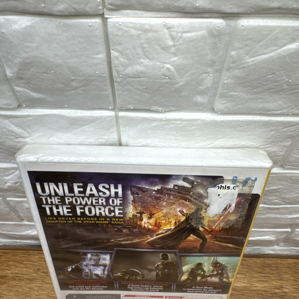 Star Wars The Force Unleashed (Nintendo Wii, 2008) Brand New / Factory Sealed - Image 4 of 4