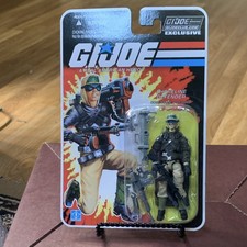 HASBRO G.I. JOE CLUB EXCLUSIVE RAMPART SHORELINE DEFENDER ACTION FIGURE W  GUN