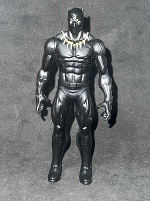2015 Hasbro Marvel Super Hero Mashers BLACK PANTHER 6'' Action Figure Avengers A1