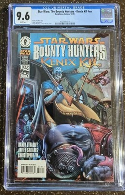 1999 Star Wars The Bounty Hunters Kenix Kil CGC Graded 9.6 Near Mint+