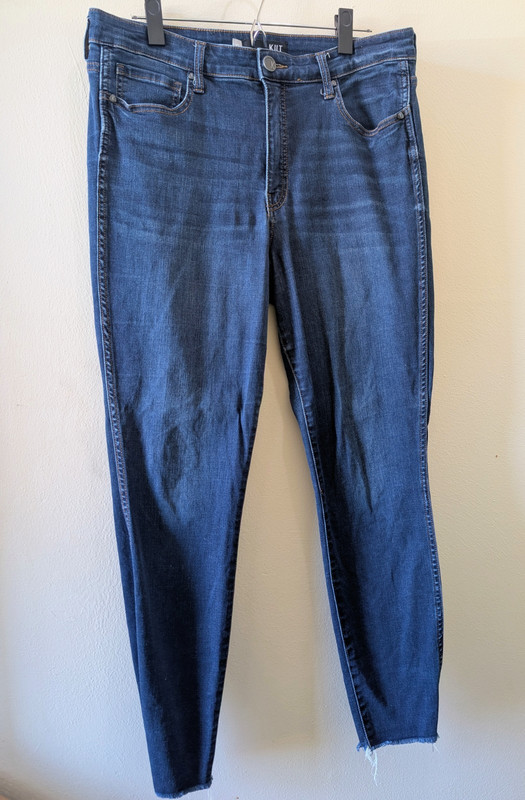 KUT FROM THE KLOTH Connie High Rise Fab Ab Slim Fit Ankle Skinny Women's Size 12