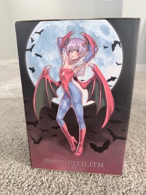 Darkstalkers Lilith Bishoujo Statue 1/7 Scale Figure. Unopened/not Displayed