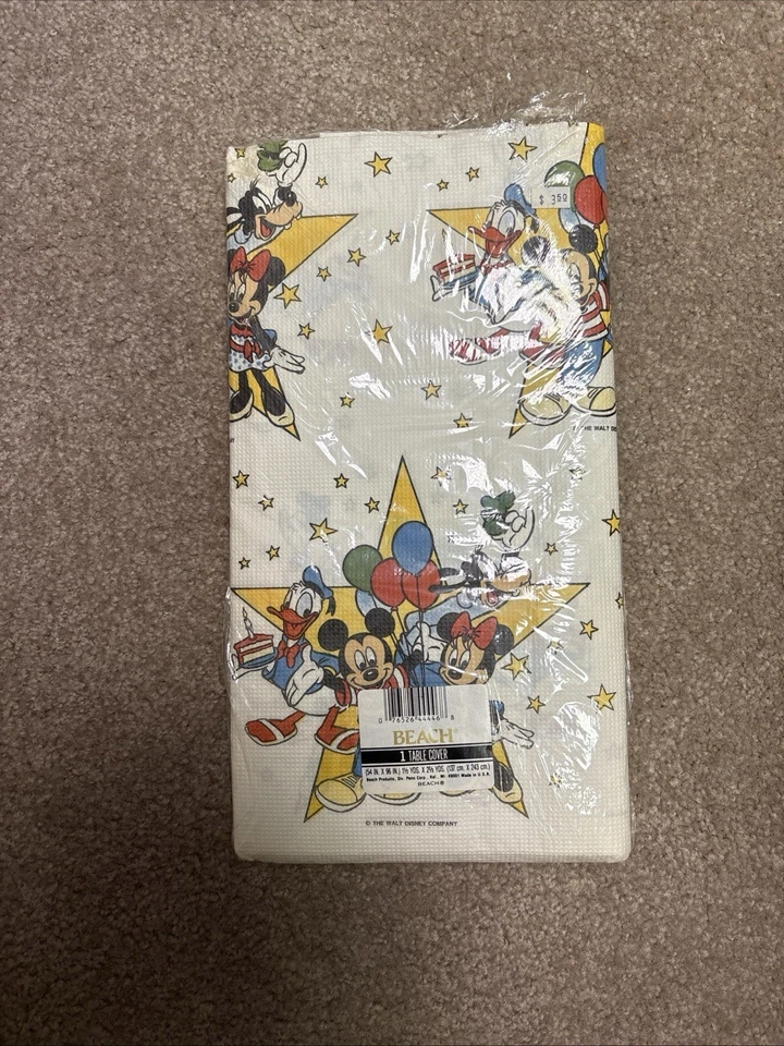 Mantel de papel vintage de Mickey Mouse y Pals de Disney Foto 4 de 4